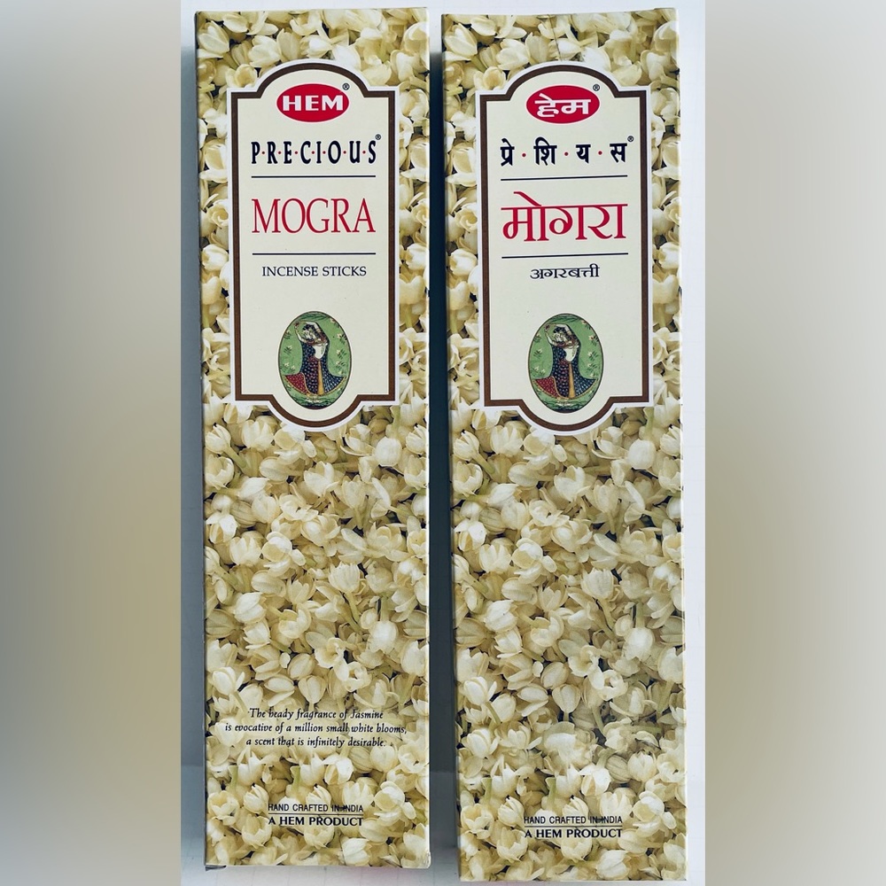 Hem Precious Mogra Agarbatti Incense stick Religion 100gm X  2